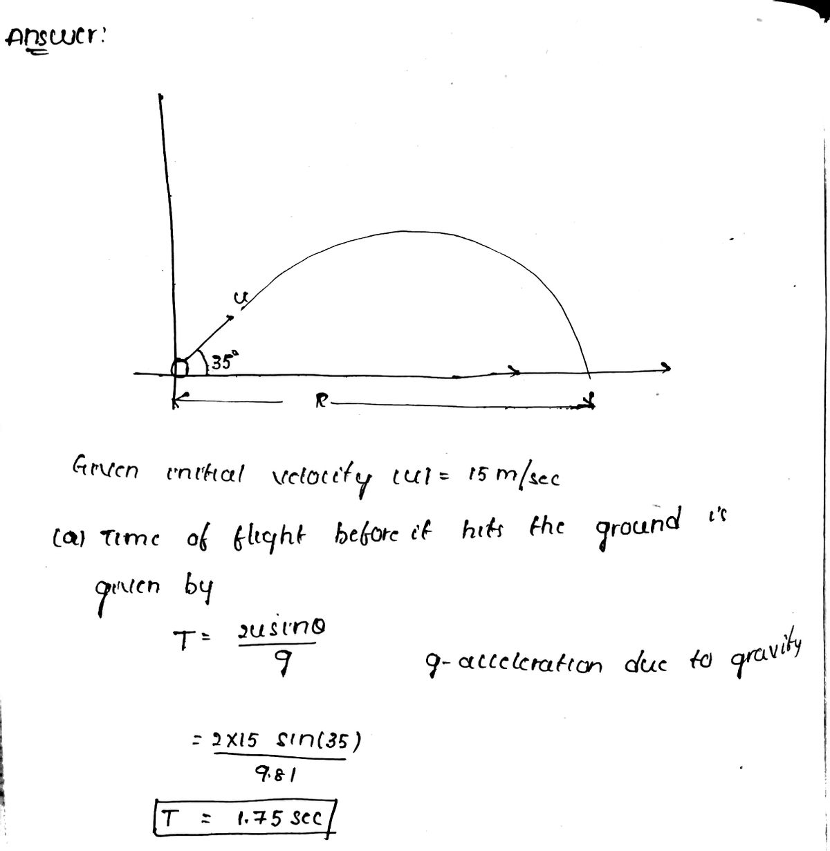 Physics homework question answer, step 1, image 1